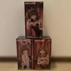 涼宮ハルヒの憂鬱フィギュア 3体セット