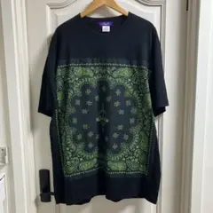 RadioEva バンダナ柄 Tシャツ XXL