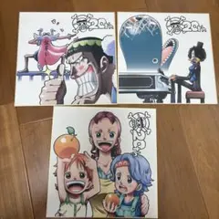 ワンピース色紙