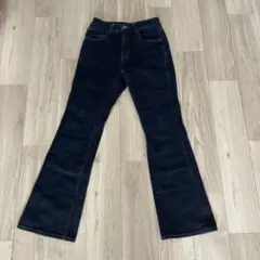 フレアデニムパンツ
