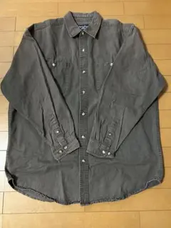 truly denim ブラウン 長袖シャツ L/G