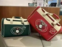 Malbon新作 マルボンゴルフ ボストンバッグ グリーン