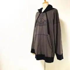 美品⬛︎ヴィヴィアンウエストウッド オーバーサイズパーカー■オーブ刺繍