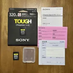 SONY CFexpressTypeAメモリーカード CEA-G320T 中古1