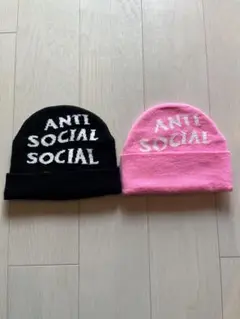 ANTI SOCIAL SOCIAL CLUB ビーニー 2色セット 2025年最新】anti social social club ニット帽・ビーニーの人気