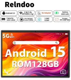 新品 Relndoo Android 15 10インチタブレット