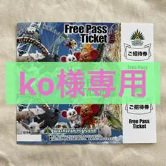 【専用】鷲羽山ハイランド フリーパスチケット 4枚