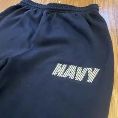 00s U.S.NAVY トレーニングパンツ スウェット Mサイズ