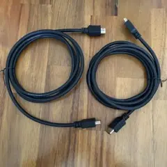 HDMIケーブル 2本セット オス-オス 2m（ジャンク品）