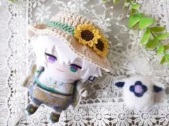 にじパペット　叢雲カゲツ　ヒマワリ帽子　にじふく　にじぱぺ　ぬい服