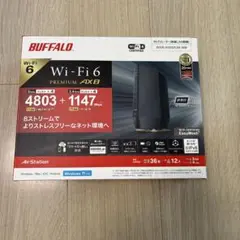 BUFFALO Wi-Fi 6 ルーター WSR-6000AX-MB