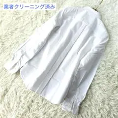 綿100%美品❗️【無印良品】ホワイトダンガリーシャツ M￼ ボタンダウン