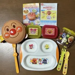 アンパンマン 離乳食調理　食器セット　スプーン　コップ