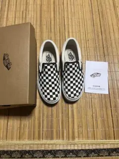 Vans チェッカー柄 スリッポン極美品