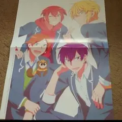 浦島坂田船の日常　両面ポスター♯☆+　うらた&志麻&坂田&センラ