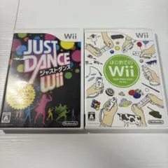 Just Dance Wii & はじめてのWii セット　盤面ほぼ傷なし美品