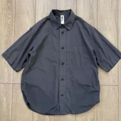 【美品】MHL 半袖シャツ 2023 近年モデル マーガレットハウエル グレー