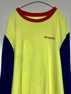 aime leon dore マルチカラー ロングスリーブT スウェット