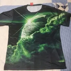 宇宙グラフィックTシャツ Lサイズ