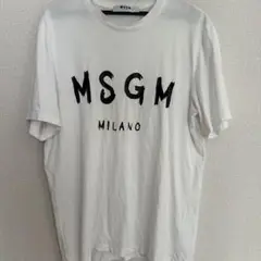 MSGM ホワイト Tシャツ