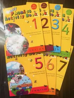 【2〜7未使用】Jolly Phonics Activity Book セット