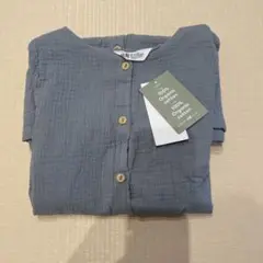H&M 100%オーガニックコットン 半袖ワンピース EUR 140
