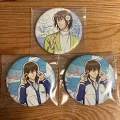 テニスの王子様 テニプリ 缶バッジ 不二周助 3点セット