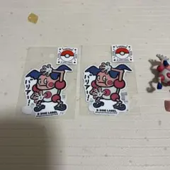バリヤード　ステッカー　人形