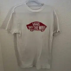 VANS ホワイト Tシャツ Sサイズ