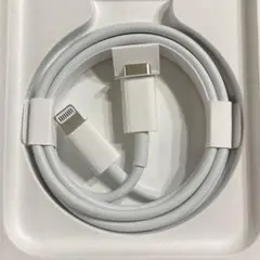 ③【新品未使用】iPhone純正付属　USB-C - Lightningケーブル