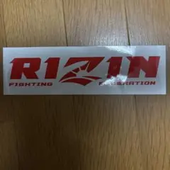 RIZIN ステッカー 赤
