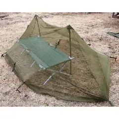 USパップテント　米軍放出品　フルセット　無加工　蚊帳　RV BOX付き USパップテント 米軍放出品 フルセット 無加工 蚊帳 RV BOX付き