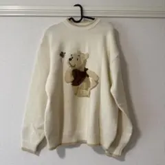 東京ディズニーリゾート プーさん ニット M 新品