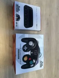 ゲームキューブコントローラー GCコン　接続タップ　セット　純正