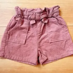90cm BREEZE コーデュロイ ピンク 半ズボン 半パン