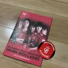 浦和レッズレディース　オープニングブック　ステッカー