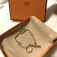 HERMES エルメス シェーヌダンクル ブレスレット
