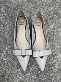 Odette e Odile ベージュ フラットシューズ　25cm