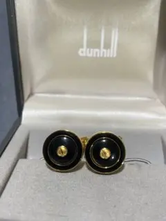525 dunhill カフリンクス 黒と金