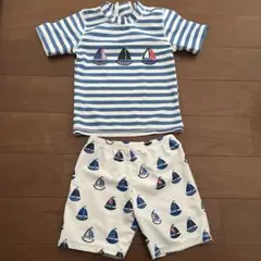ボート柄の水着セット（男の子）