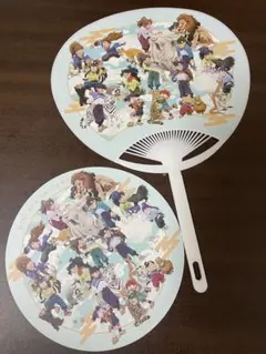 忍たま　東武動物公園　ミニうちわ　コースター