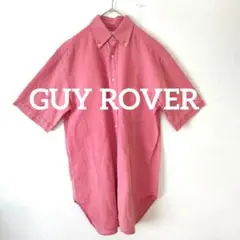 GUY ROVER ギローバー 半袖シャツ ボタンダウン半袖シャツ
