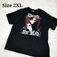 00s ソウルイーターSOUL EATER デス ザ キッド Tシャツ ブラック