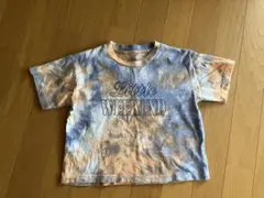 リトルウィークエンド　タイダイ　ティシャツ 90