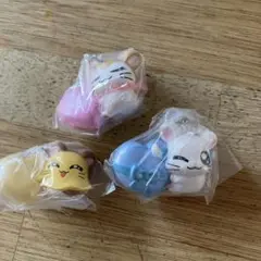 ハムタロー3体　ガチャ