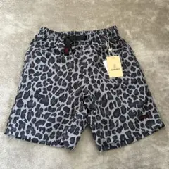 グラミチハーフパンツ　ブルーレオパード(豹柄)