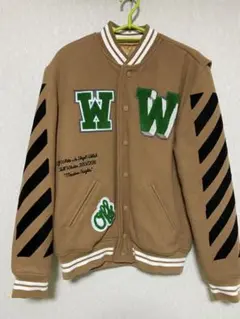 off-white オフホワイト スタジャン