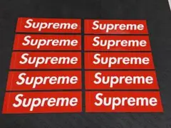 Supreme ステッカー 10枚セット