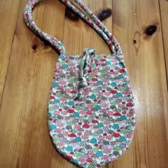 キノコ柄ハンドバッグ