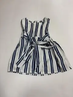 ストライプ柄ノースリーブワンピース♡